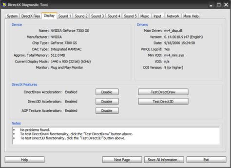 How to Use the DirectX Diagnostic in Windows .